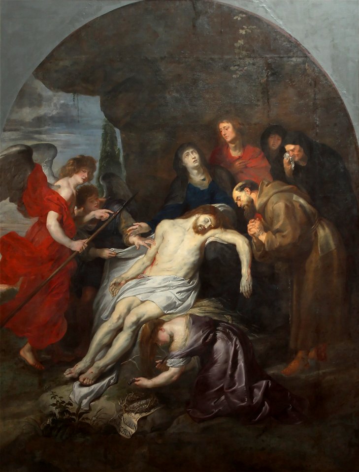 Peter Paul Rubens - Pièta avec Saint-François