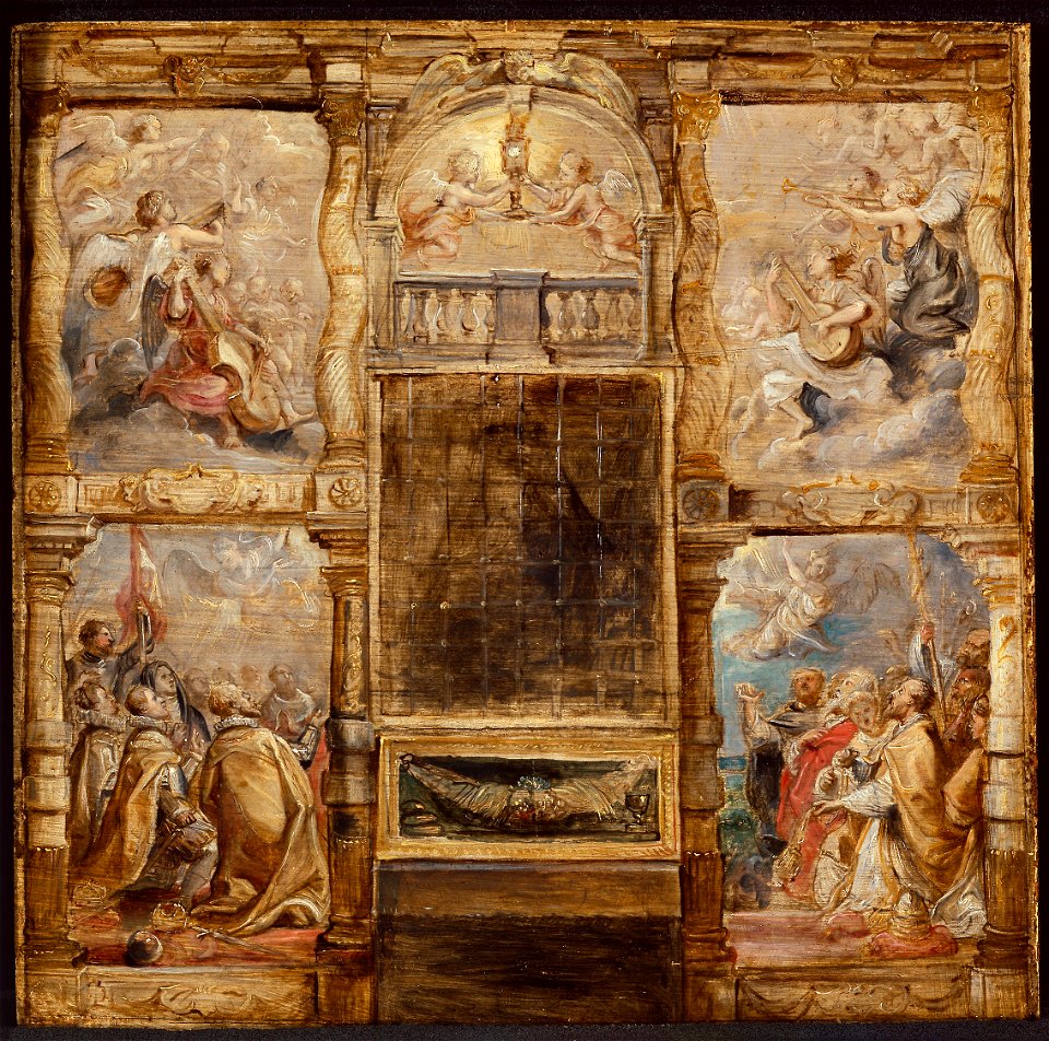Peter Paul Rubens - The Adoration of the Eucharist - 1937.1012 - Art Institute of Chicago