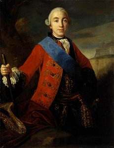 Peter III by anonymous after Rokotov (1750s, Hermitage). Free illustration for personal and commercial use.