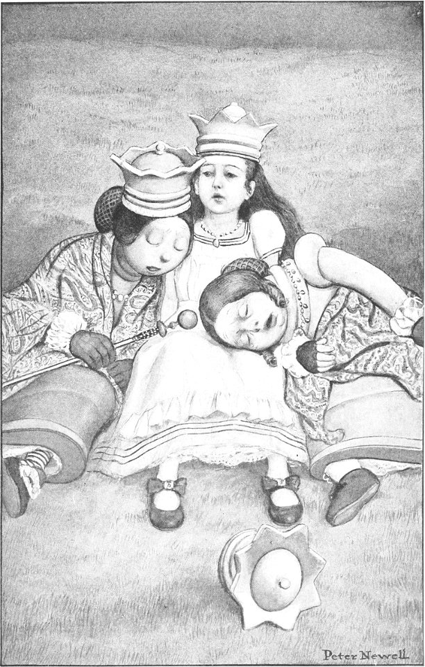 Peter Newell - Through the looking glass and what Alice found there 1902 - page 188