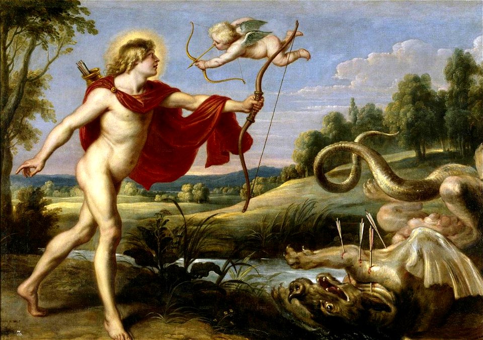 Peter Paul Rubens - Apollo and the Python, 1636-1638