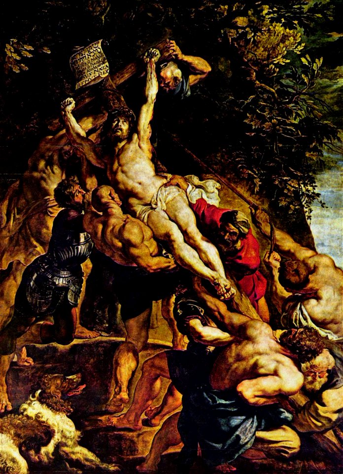 Peter Paul Rubens - The Raising of the Cross