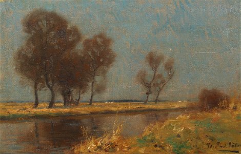 Peter Paul Müller Flusslandschaft