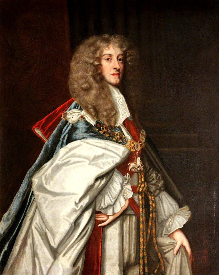 Peter Lely (1618-1680) (after) - James II (1633–1701), as Duke of York, in Garter Robes - 1171121 - National Trust