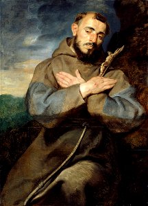 Peter Paul Rubens - Saint Francis - 1983.372 - Art Institute of Chicago. Free illustration for personal and commercial use.