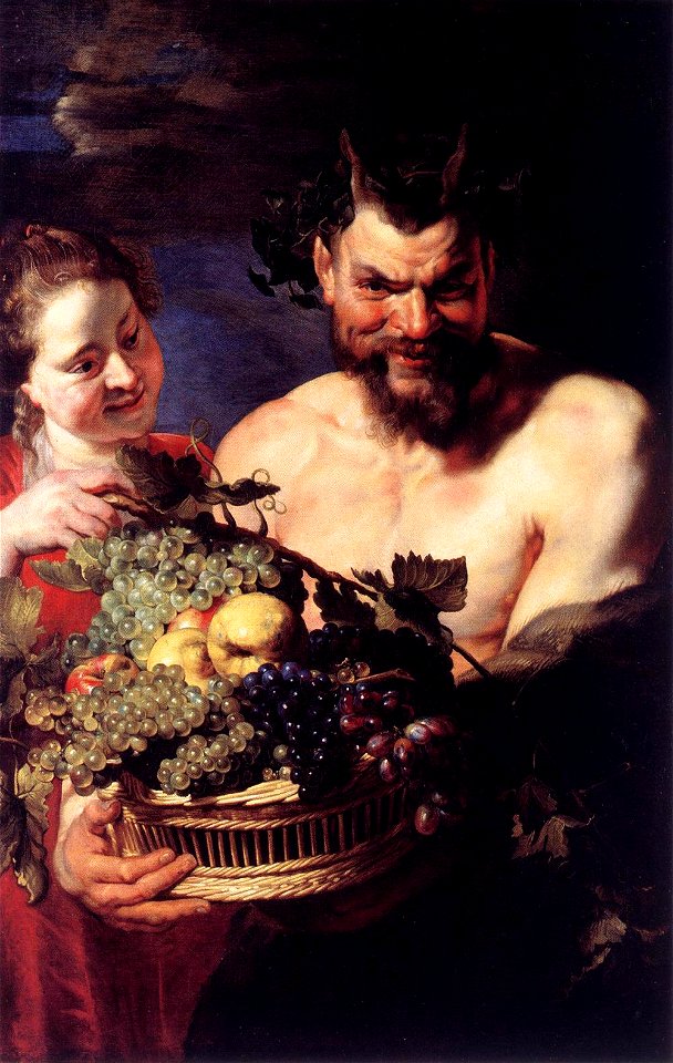 Peter Paul Rubens - Satyr and Girl - WGA20289