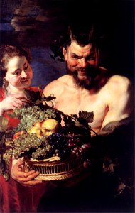 Peter Paul Rubens - Satyr and Girl - WGA20289