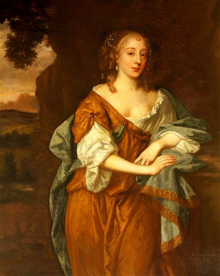 Peter Lely (1618-1680) (school of) - Barbara Slingsby, Lady Talbot - 996294 - National Trust