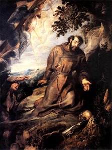 Peter Paul Rubens - St Francis of Assisi Receiving the Stigmata - WGA20261
