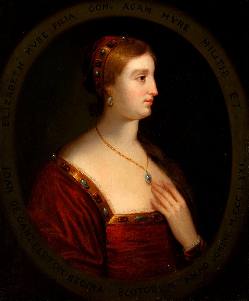 Peter Paillou (c. 1757-before 1831) - Elizabeth More of Rowallan (d (1355) - RCIN 403254 - Royal Collection