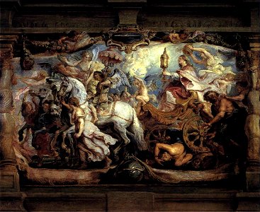 Peter Paul Rubens - Triumph of Church over Fury, Discord, and Hate - WGA20434