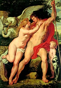 Peter Paul Rubens - Venus and Adonis - Google Art Project. Free illustration for personal and commercial use.