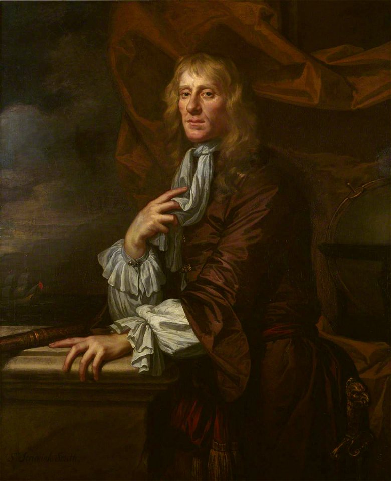 Peter Lely (1618-1680) - Flagmen of Lowestoft, Sir Jeremiah Smith (d.1675) - BHC3031 - Royal Museums Greenwich