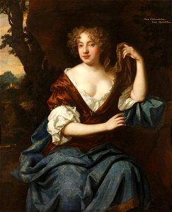 Peter Lely (1618-1680) (studio of) - Jane Needham (1645–1692), Mrs Myddelton - 1171199 - National Trust. Free illustration for personal and commercial use.