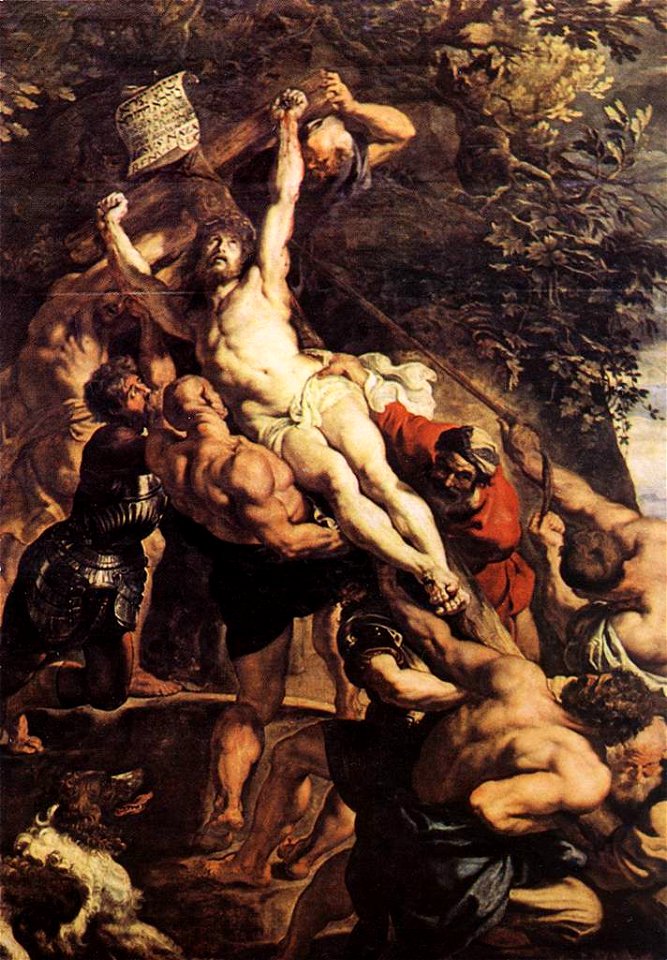 Peter Paul Rubens - Raising of the Cross (detail) - WGA20205