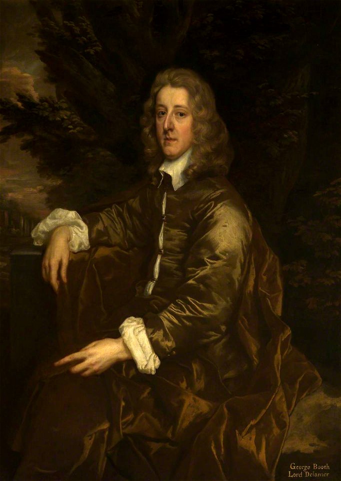 Peter Lely (1618-1680) - Inscribed as 'Sir George Booth (1622–1684), 1st Baron Delamer of Dunham Massey' - 932322 - National Trust