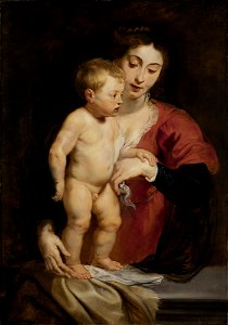 Peter Paul Rubens - Madonna and Child - 1929.6.91 - Smithsonian American Art Museum. Free illustration for personal and commercial use.