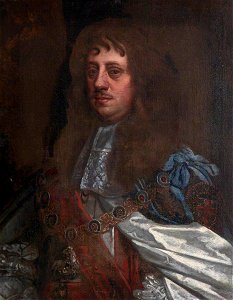 Peter Lely (1618-1680) (after) - Edward Montagu (1625–1672), 1st Earl of Sandwich, KG, in Garter Robes - 348084 - National Trust