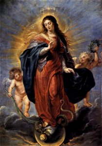 Peter Paul Rubens - Immaculate Conception - WGA20251. Free illustration for personal and commercial use.