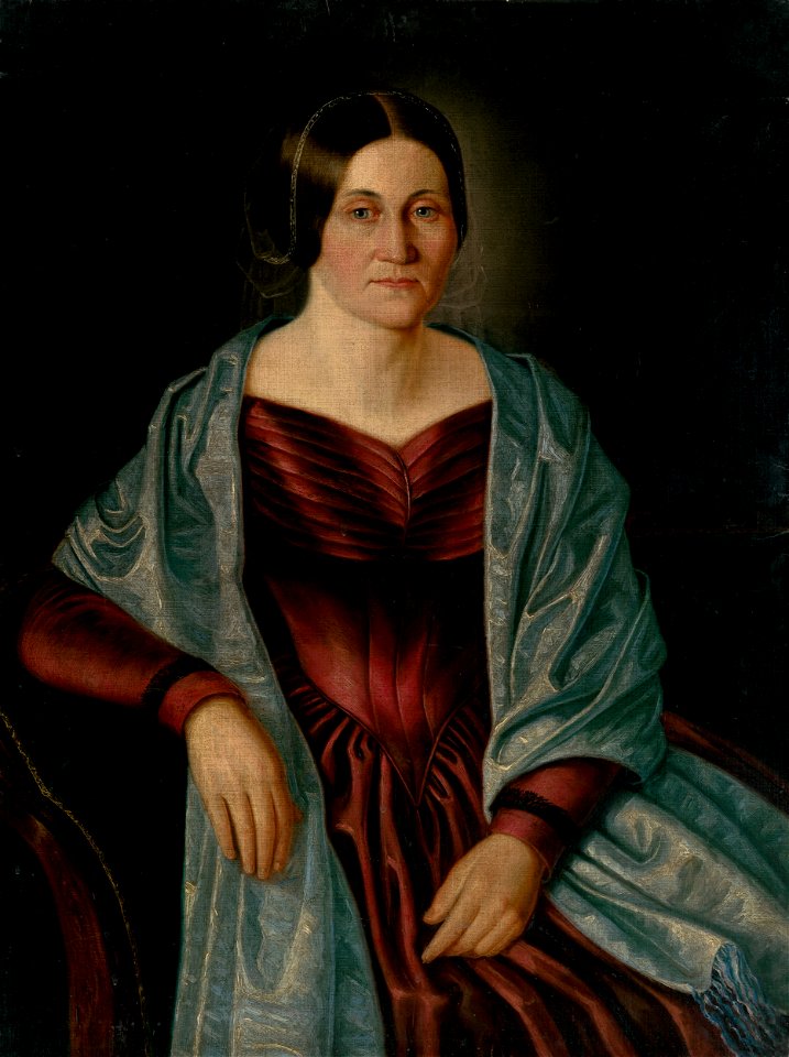 Peter Michal Bohúň - Podobizeň pani Plechovej - O 1494 - Slovak National Gallery