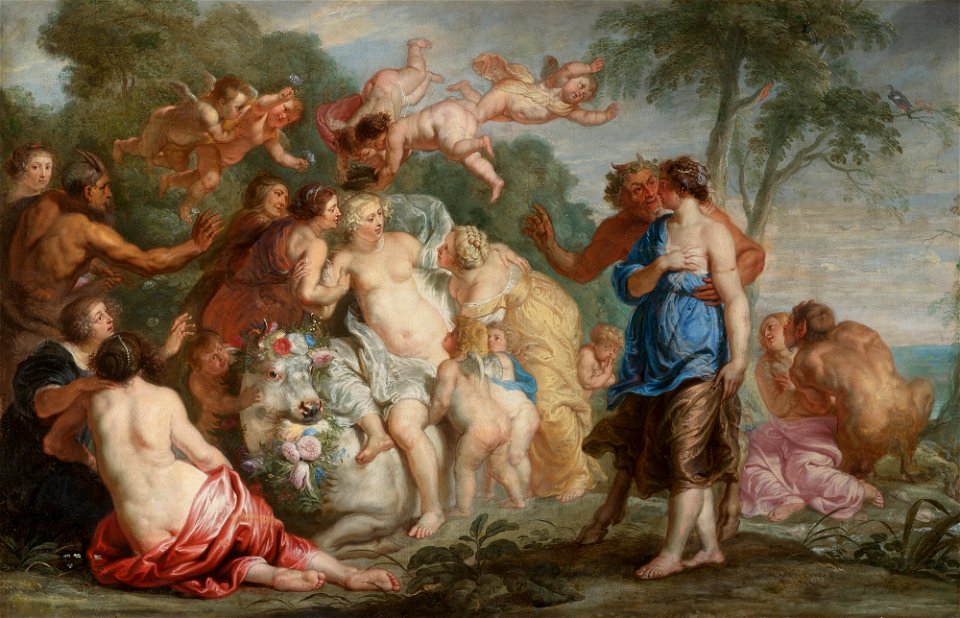 Peter Paul Rubens (follower) Rape of Europa