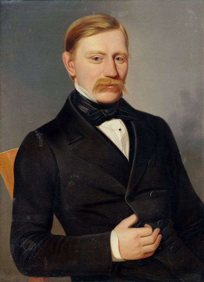 Peter Michal Bohúň - Podobizeň Augusta Horislava Krčméryho - O 1596 - Slovak National Gallery