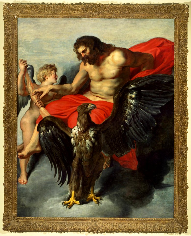 Peter Paul Rubens - Cupid Supplicating Jupiter - y1992-14 - Princeton University Art Museum
