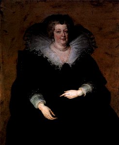 Peter Paul Rubens - Marie de Médici, Queen of France - WGA20364. Free illustration for personal and commercial use.