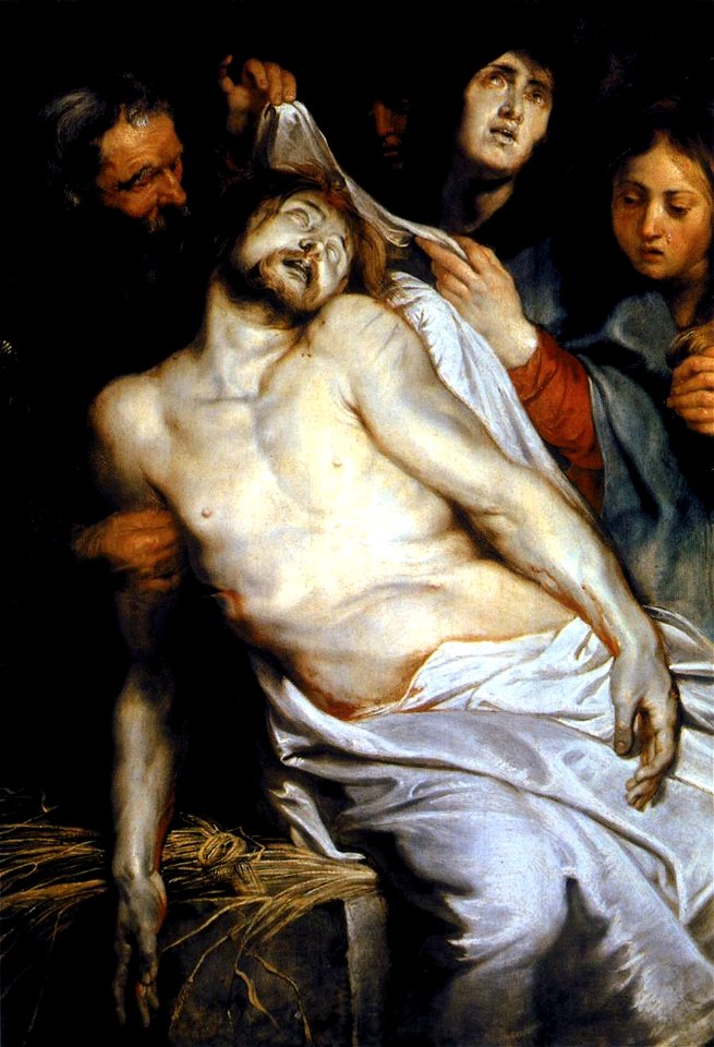 Peter Paul Rubens - Lamentation (Christ on the Straw) - WGA20229