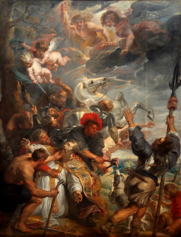 Peter Paul Rubens - Le martyre de Saint-Liévin