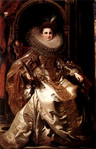 Peter Paul Rubens - Portrait of Maria Serra Pallavicino - WGA20353