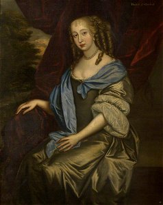 Peter Lely (1618-1680) (style of) - Portrait of an Unknown Lady (inscribed as 'Barbara Villiers, 1640–1709, Countess of Castlemaine and Duchess of Cleveland') - 1210305 - National Trust. Free illustration for personal and commercial use.