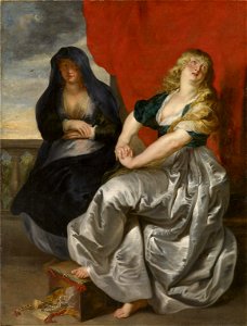 Peter Paul Rubens - Reuige Magdalena und ihre Schwester Martha - GG 683 - Kunsthistorisches Museum