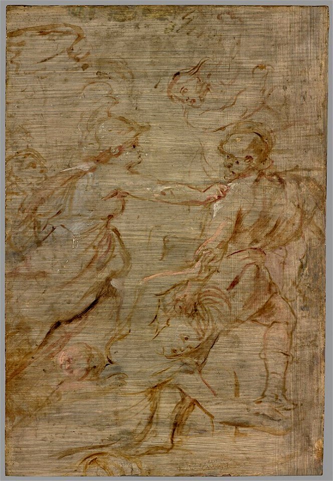Peter Paul Rubens - Minerva verdrijft Mars - 2299 (OK) - Museum Boijmans Van Beuningen
