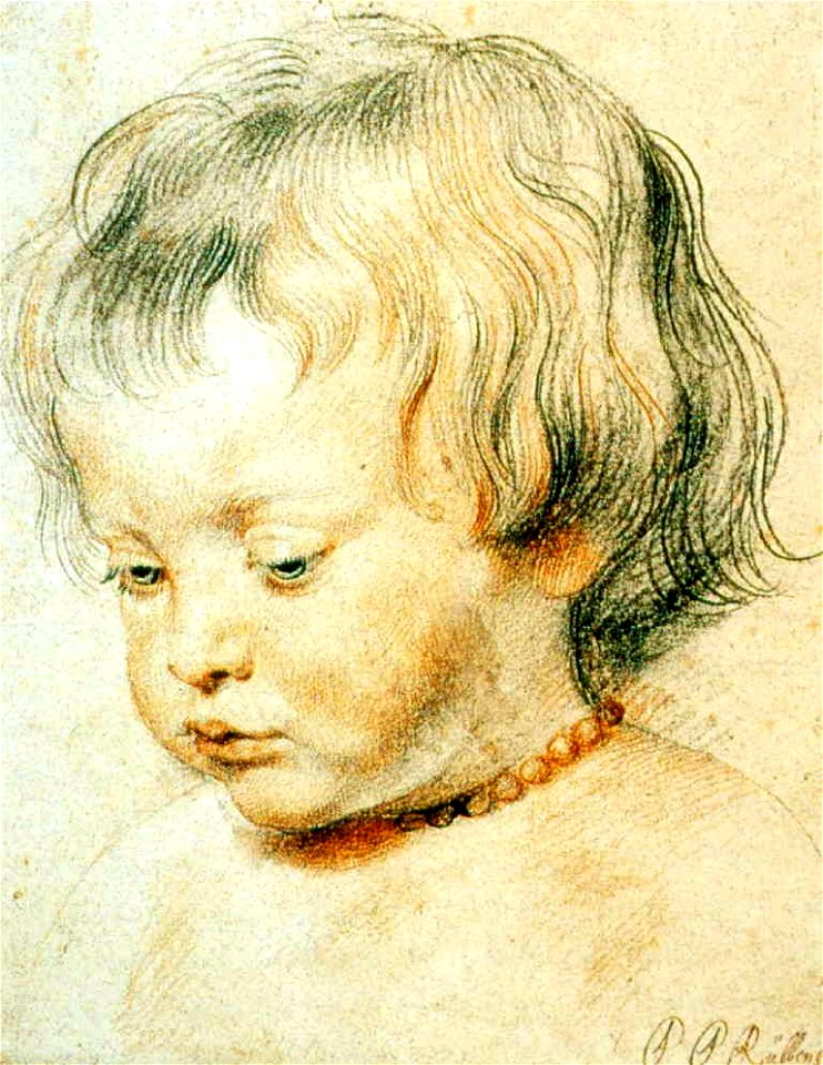 Peter Paul Rubens, Bildnis seines Sohnes Nikolas