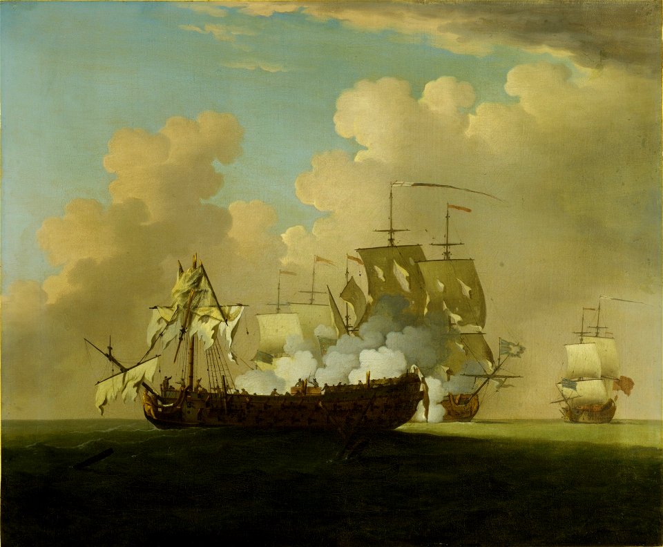 Peter Monamy - The Princessa in action