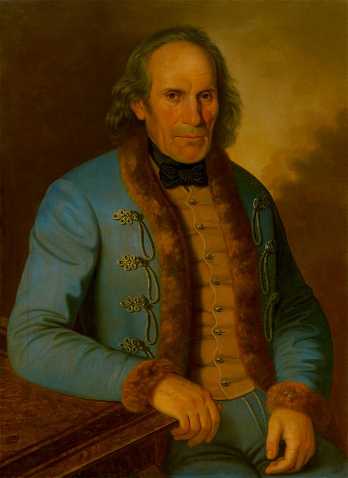 Peter Michal Bohúň - Portrét mlynára Jána Hodžu - O 7092 - Slovak National Gallery