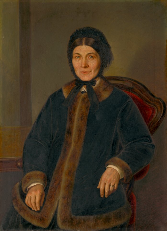Peter Michal Bohúň - Podobizeň Zuzany Beniačovej, rod. Bodickej - O 3112 - Slovak National Gallery