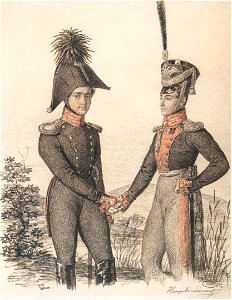 Peter Petrovich Esipov and Pavel Yakovlevich de Witte (by K. Hampeln)