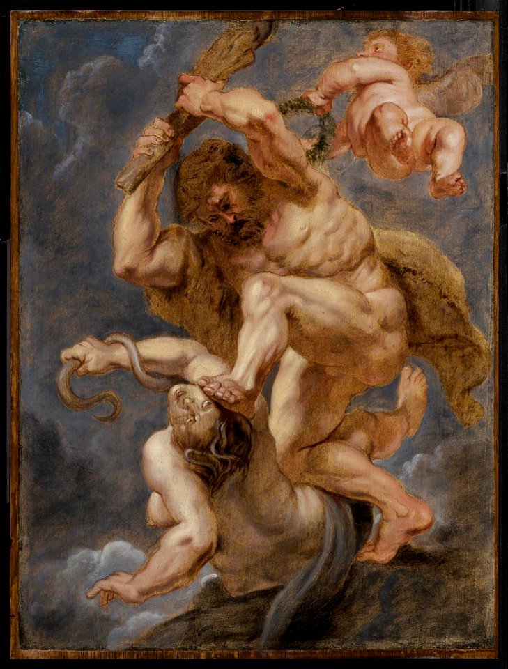 Peter Paul Rubens - Hercules as Heroic Virtue Overcoming Discord - 47.1543 - Museum of Fine Arts