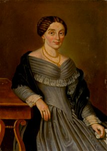 Peter Michal Bohúň - Podobizeň Anny Makovickej - O 1606 - Slovak National Gallery