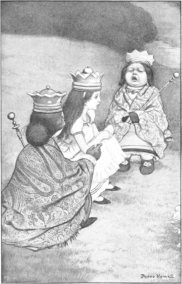 Peter Newell - Through the looking glass and what Alice found there 1902 - page 178