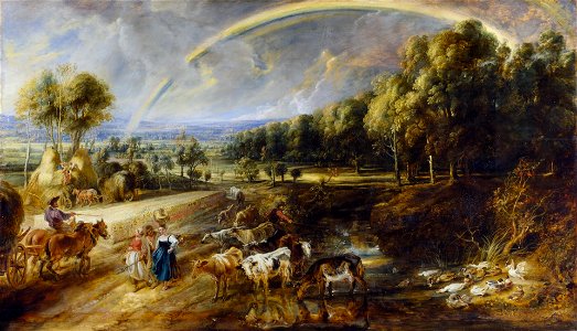 Peter Paul Rubens - Landscape with a Rainbow - WGA20411