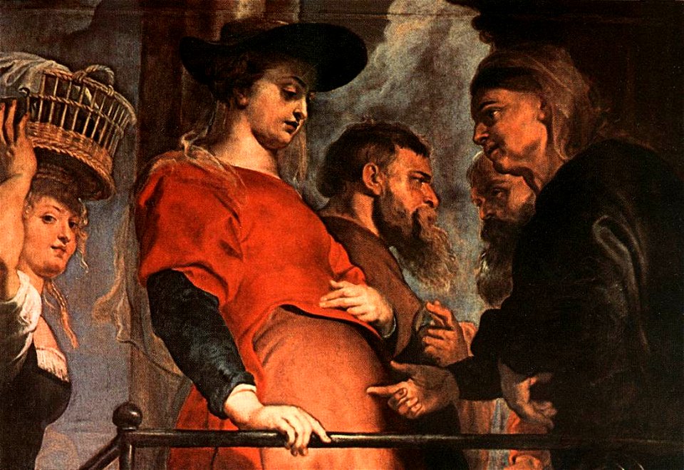 Peter Paul Rubens - Meeting of Mary and Elisabeth (detail) - WGA20219