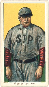 Peter O'Brien, St. Paul Team, baseball card portrait LCCN2008677031