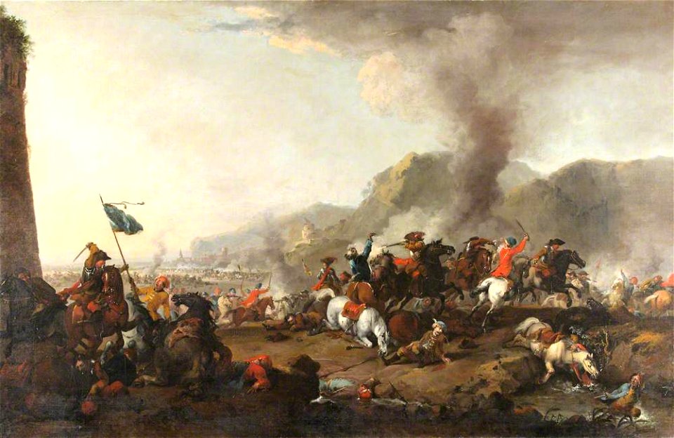 Peter Tillemans (1684-1734) - The Battle of Belgrade, 16–17 August 1717 - 1171102 - National Trust