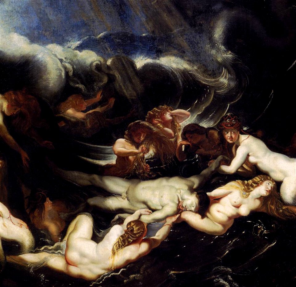 Peter Paul Rubens - Hero and Leander (detail) - WGA20275