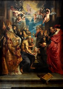 Peter Paul Rubens (1577-1640) Het dispuut - Sint-Pauluskerk (Antwerpen) 19-08-2018