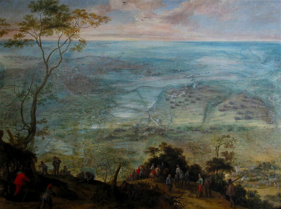 Peter Snayers - Relief from Saint-Omer, 12 July 1638