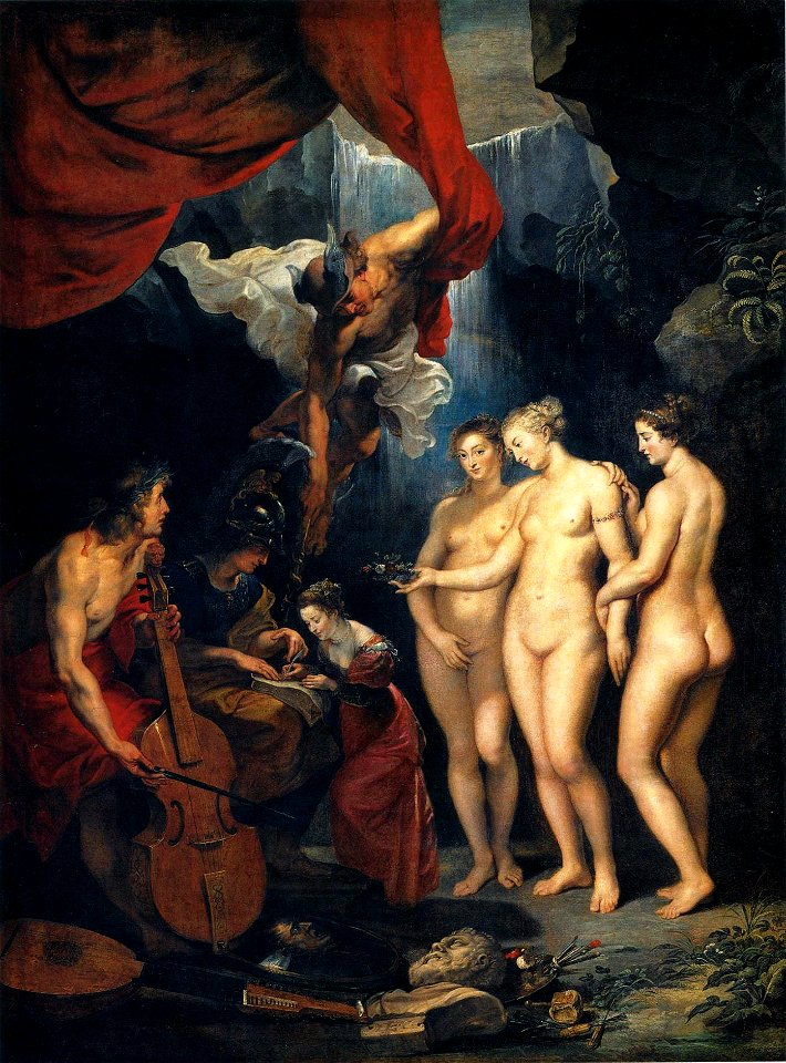 Peter Paul Rubens - The Education of Marie de Medicis, 1623-1625